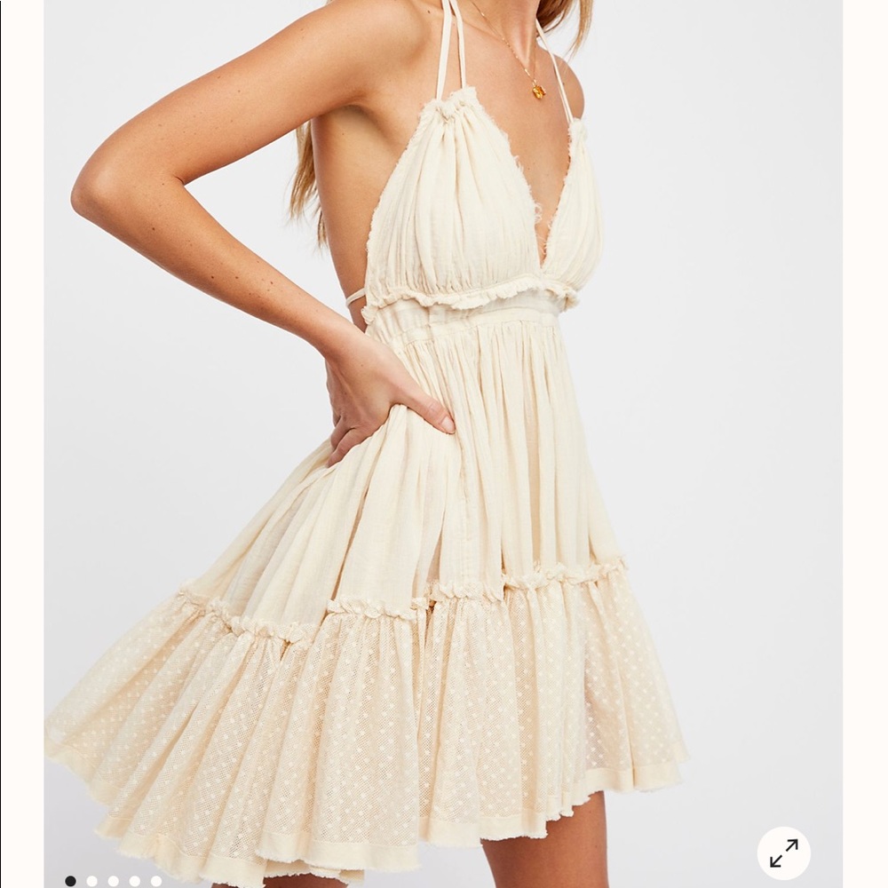 Free People tan dress